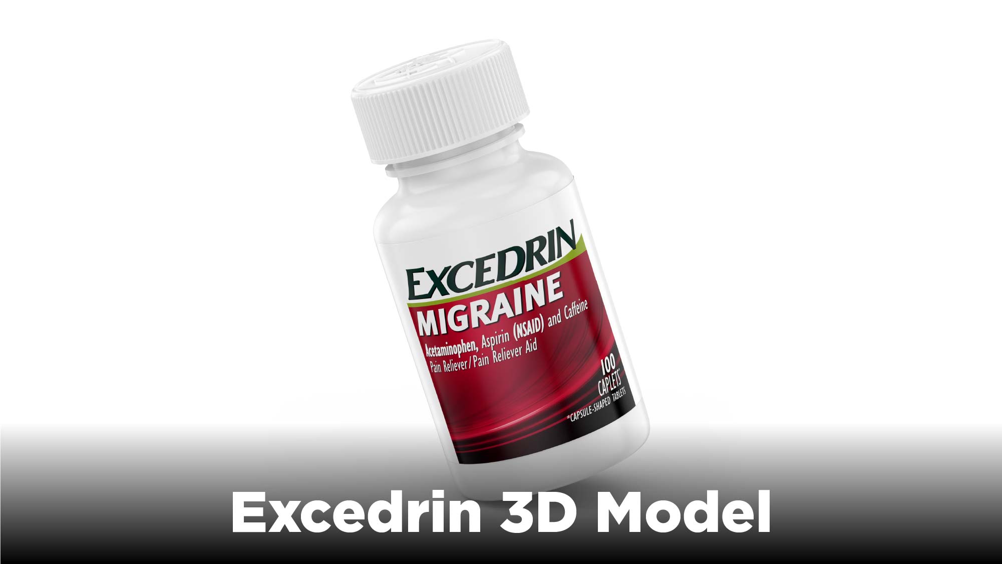 Excedrin 3D Model